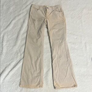 Beige Corduroy Pants